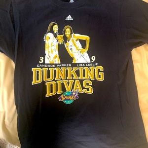 Los Angeles Sparks Candace Parker/Lisa Leslie Tee